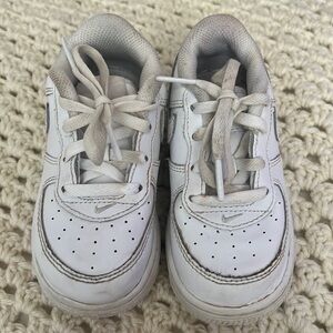 Toddler 8C white Air Force 1s
